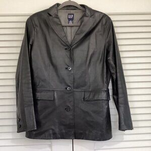 Vintage GAP Women Leather Jacket size M